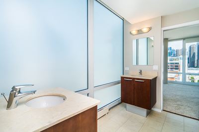 Specious Bathroom at 24 S Morgan Apartments, Chicago, 60607